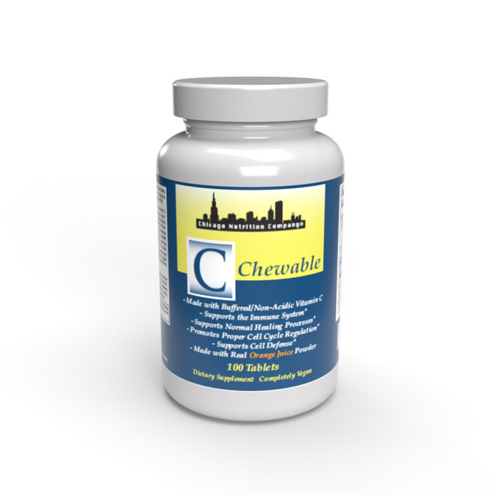 Chicago Nutrition Company C - Chewable 500mg - Orange 100 Tablets