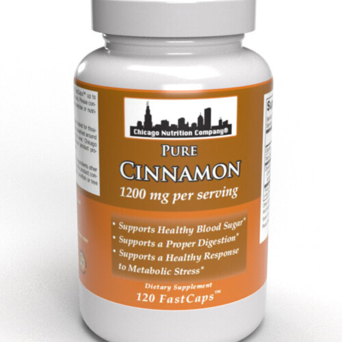 Chicago Nutrition Company Pure Cinnamon - 1200mg - 120 FastCaps
