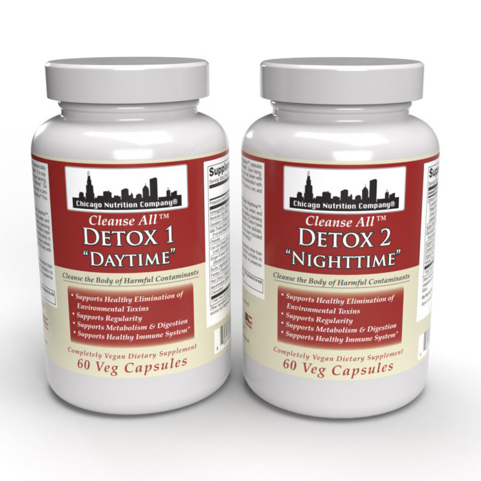 Chicago Nutrition Company Cleanse All Detox 1-2 - 60 Vegetarian Capsules