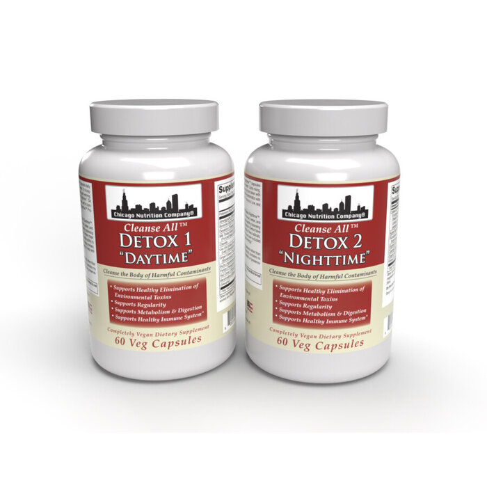 Chicago Nutrition Company Cleanse All Detox 1-2 - 60 Vegetarian Capsules
