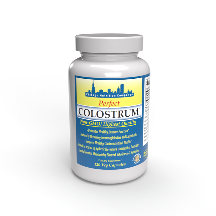 Chicago Nutrition Company Perfect Colostrum -500mg -  120 Vegetarian Capsules
