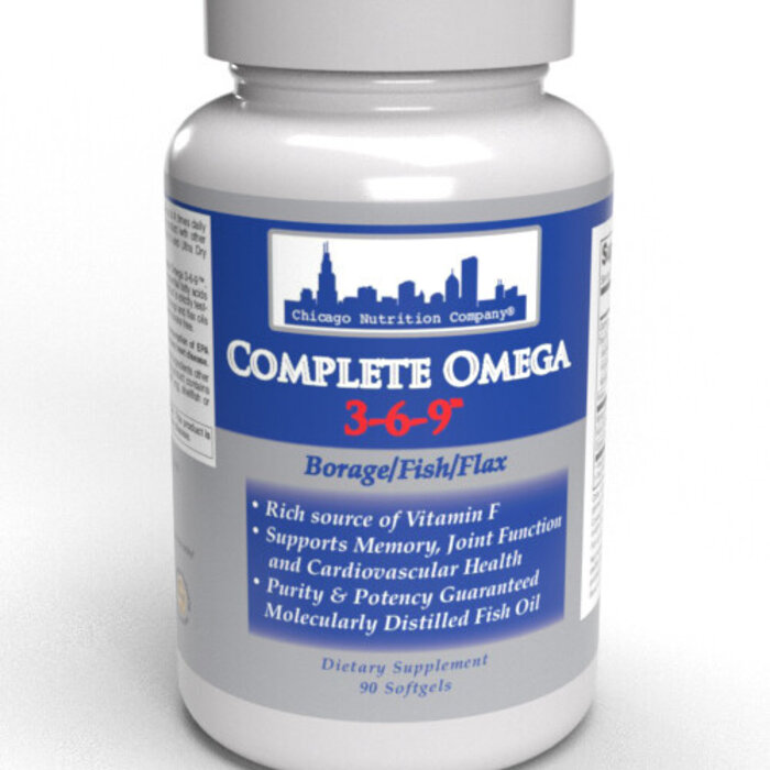 Chicago Nutrition Company Complete 3-6-9  90 SoftGels