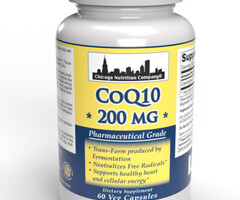 Chicago Nutrition Company CoQ10 - 200mg - 60 Vegetarian Capsules