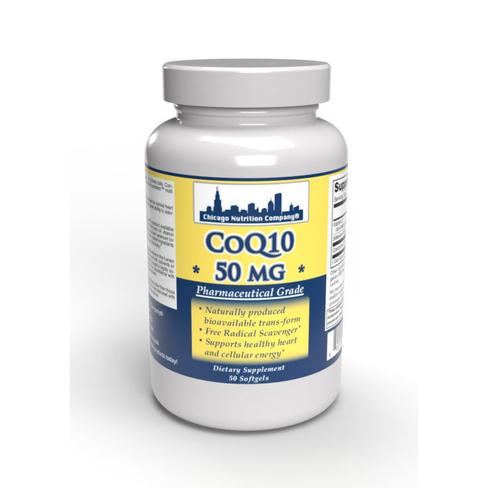 Chicago Nutrition Company CoQ10 - 50mg - 50ct