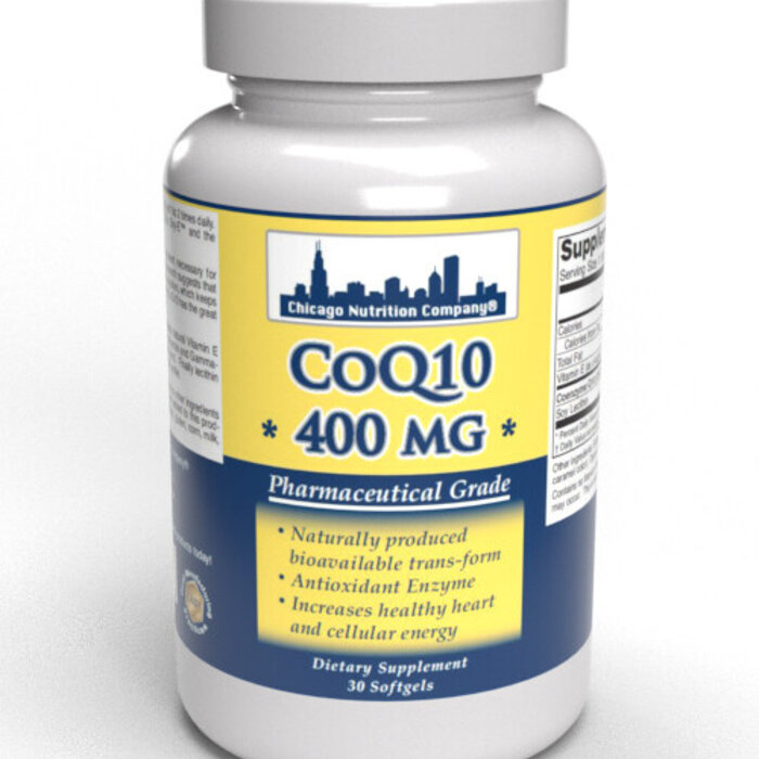 Chicago Nutrition Company COQ10 - 400mg - 30 Softgels