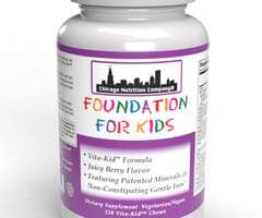 Chicago Nutrition Company Foundation for Kids - Berry - 120 Vita-Kid Chews