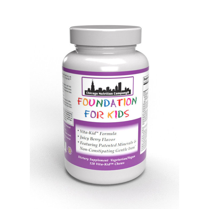 Chicago Nutrition Company Foundation for Kids - Berry - 120 Vita-Kid Chews