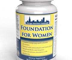 Chicago Nutrition Company Foundation for Women - 90 Fast Absorbing Tablets