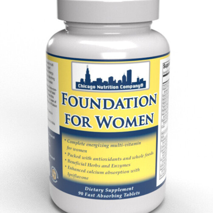 Chicago Nutrition Company Foundation for Women - 90 Fast Absorbing Tablets