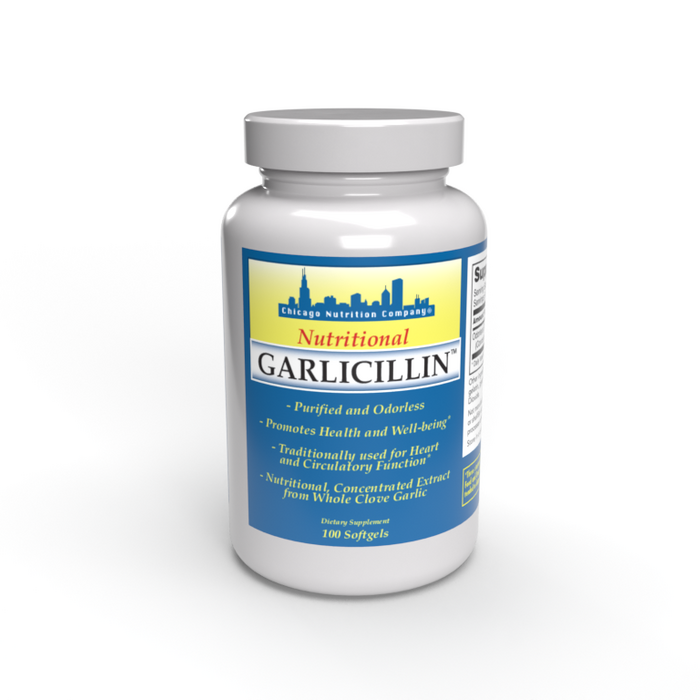 Chicago Nutrition Company Garlicillin - 100 Soft Gels