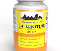 Chicago Nutrition Company L-Carnitine 500mg 60 Vegetarian Capsules