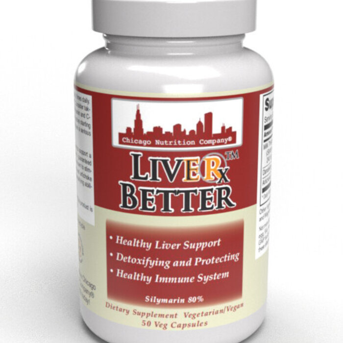 Chicago Nutrition Company Liver Better - 50 Vegetarian Capsules