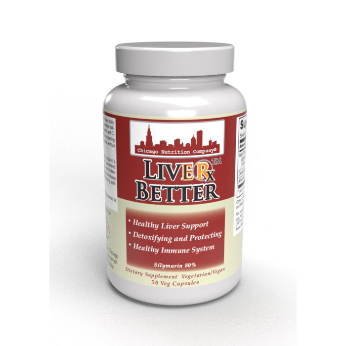 Chicago Nutrition Company Liver Better - 50 Vegetarian Capsules