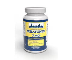 Chicago Nutrition Company Melatonin - 3mg - 60 Vegetarian Capsules