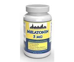 Chicago Nutrition Company Melatonin - 5mg - 60 Vegetarian Capsules