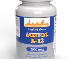 Chicago Nutrition Company Methyl B-12 - 2,000 mcg - 100 Lozenges
