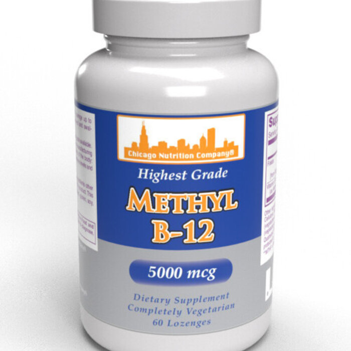 Chicago Nutrition Company Methyl B-12 - 5,000 mcg - 60 Lozenges