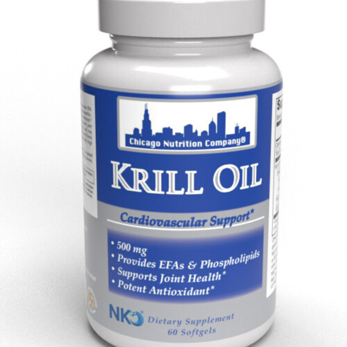 Chicago Nutrition Company Krill Oil 500mg - 60 Softgels