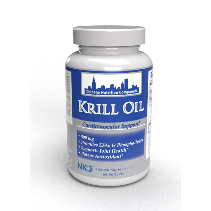 Chicago Nutrition Company Krill Oil 500mg - 60 Softgels