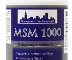 Chicago Nutrition Company MSM 1000 -  120 Vegetarian Capsules