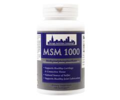 Chicago Nutrition Company MSM 1000 -  120 Vegetarian Capsules
