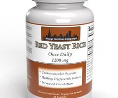 Chicago Nutrition Company Red Yeast Rice - 1200mg - 60 Tablets