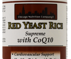 Chicago Nutrition Company Red Yeast Rice Supreme - with CoQ10 - 60 Vegetarian Capsules