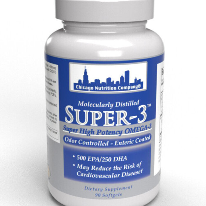 Chicago Nutrition Company Super-3 - 90 Softgels