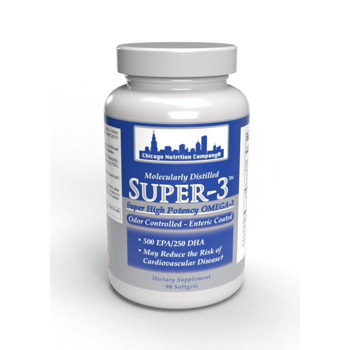Chicago Nutrition Company Super-3 - 90 Softgels