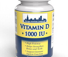 Chicago Nutrition Company Vitamin D - 1,000 IU - 180 SoftGels