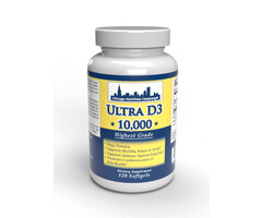 Chicago Nutrition Company Ultra Vitamin D3 - 10,000 IU - 120 SoftGels
