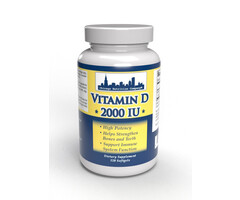 Chicago Nutrition Company Vitamin D - 2,000 IU - 120 SoftGels