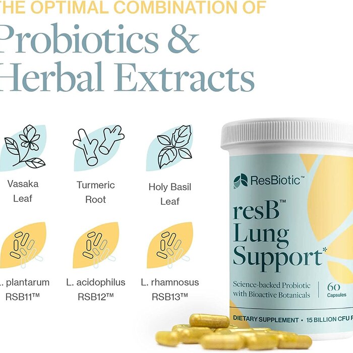 ResBiotic resB Lung Support Probiotic