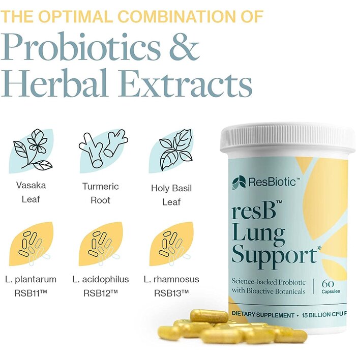 ResBiotic resB Lung Support Probiotic
