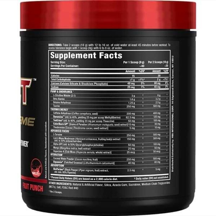 Allmax Impact Igniter Extreme-Fruit Punch