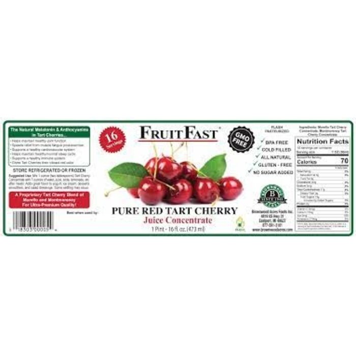 Brownwood Acres Foods Fruit Fast Tart Cherry 32 oz