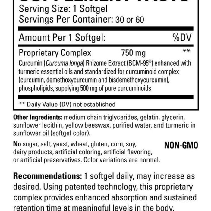 Terry Naturally CuraMed 30 gels