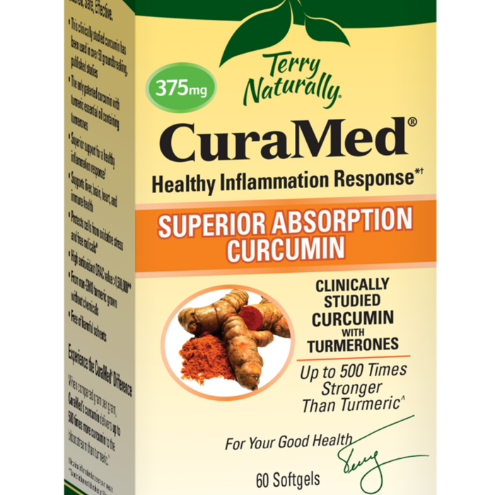 Terry Naturally Terry Naturally CuraMed 375 mg - 60 Softgels
