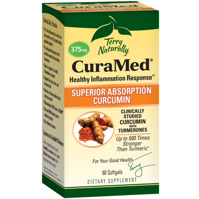 Terry Naturally CuraMed 375mg 60 gels