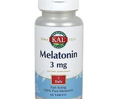 KAL Melatonin 3mg- 60 tablets