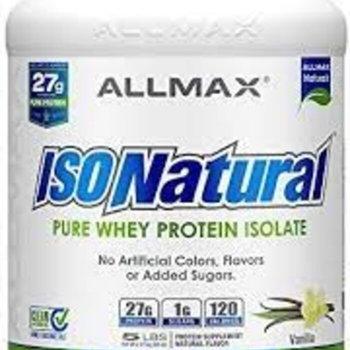 Allmax Isonatural 5lb Vanilla