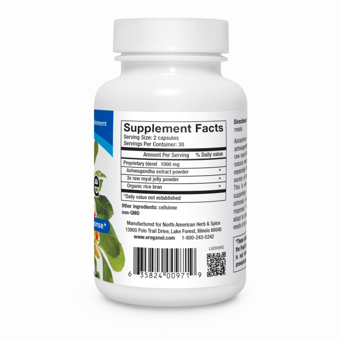 North American Herb & Spice North American Herb & Spice Ashadrene - 60 Capsules