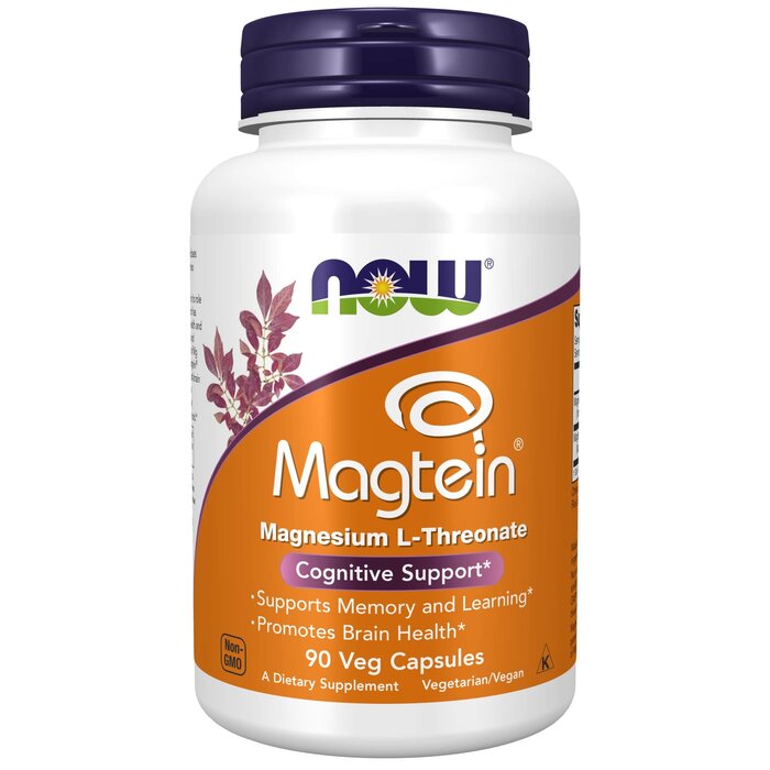 NOW FOODS NOW Foods Magtein Magnesium L-Threonate - 90 Capsules