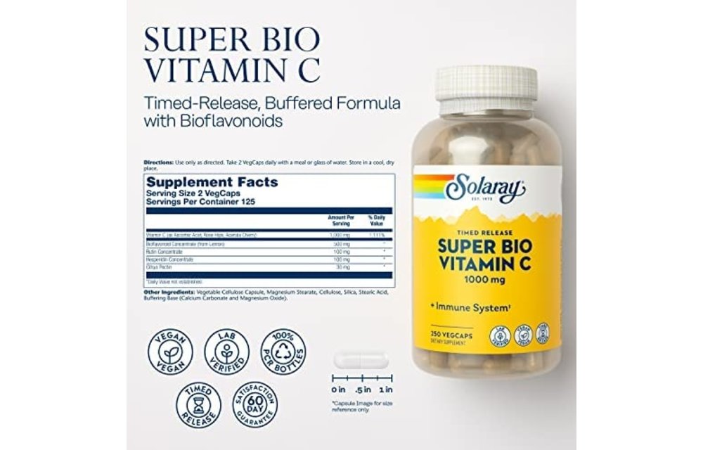 Super Bio Vitamin C 100VegCaps
