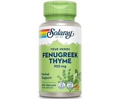 Solaray Fenugreek & Thyme 475mg 100 capsules