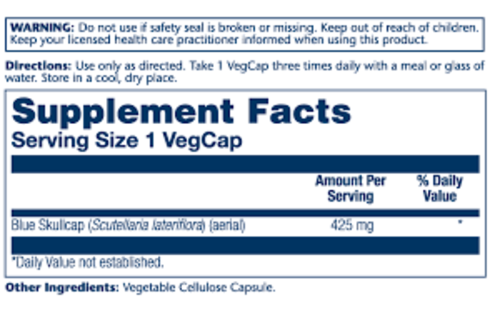 Skullcap 100ct