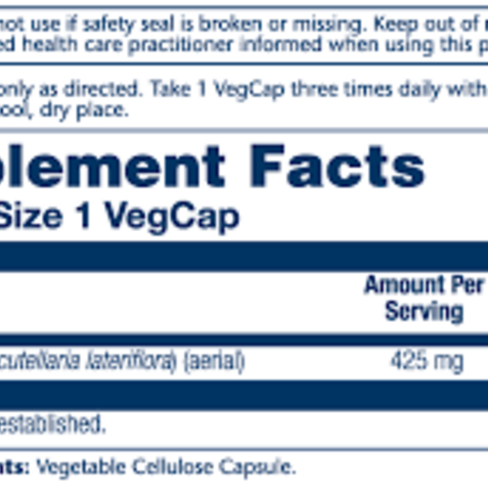 Solaray Skullcap 100ct