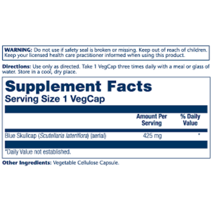 Solaray Skullcap 100ct