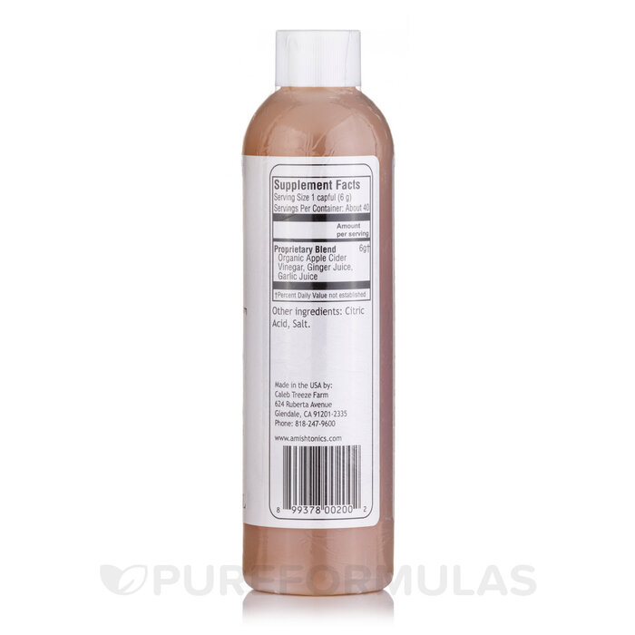Caleb Treeze Organic Farm Old Amish Muscle Tonic 8 oz
