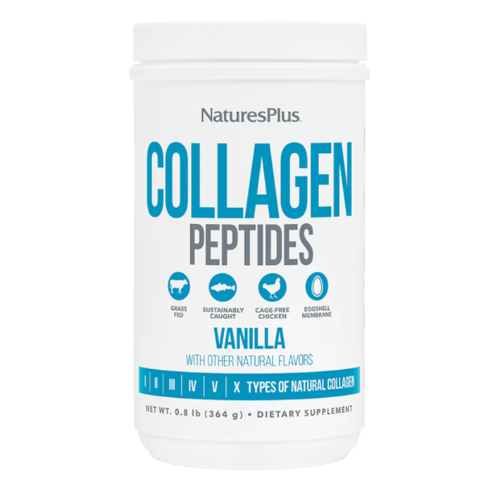 Nature's Plus Collagen Peptides - Vanilla 364g